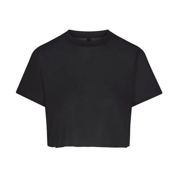 New Skims Kims Sleep Cropped T Shirt Size S - Picture 2 of 7
